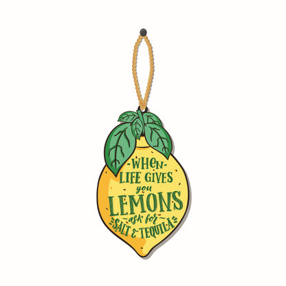 When life gives Wall Hanging