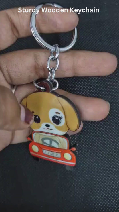  Durable dog keyholder