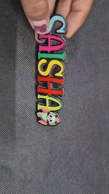 Name with Animals Personalized Fridge Magnet