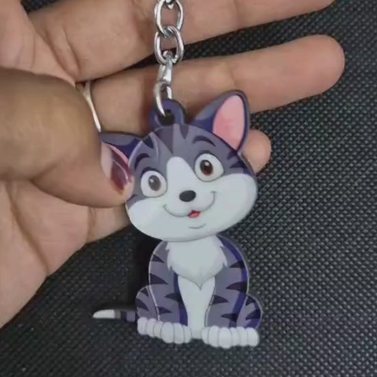  Durable cat keyholder