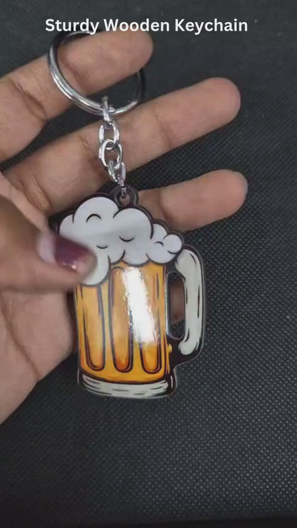  Funny beer mug accessory