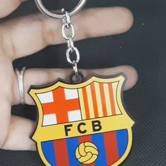  Durable wooden club keychain