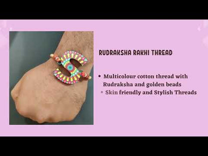 Alphabet S Wooden Rakhi