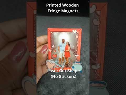 Love Potion custom photo fridge magnet - product video