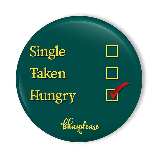 Relationship status Pin Badge