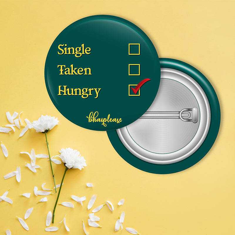 Relationship status Pin Badge