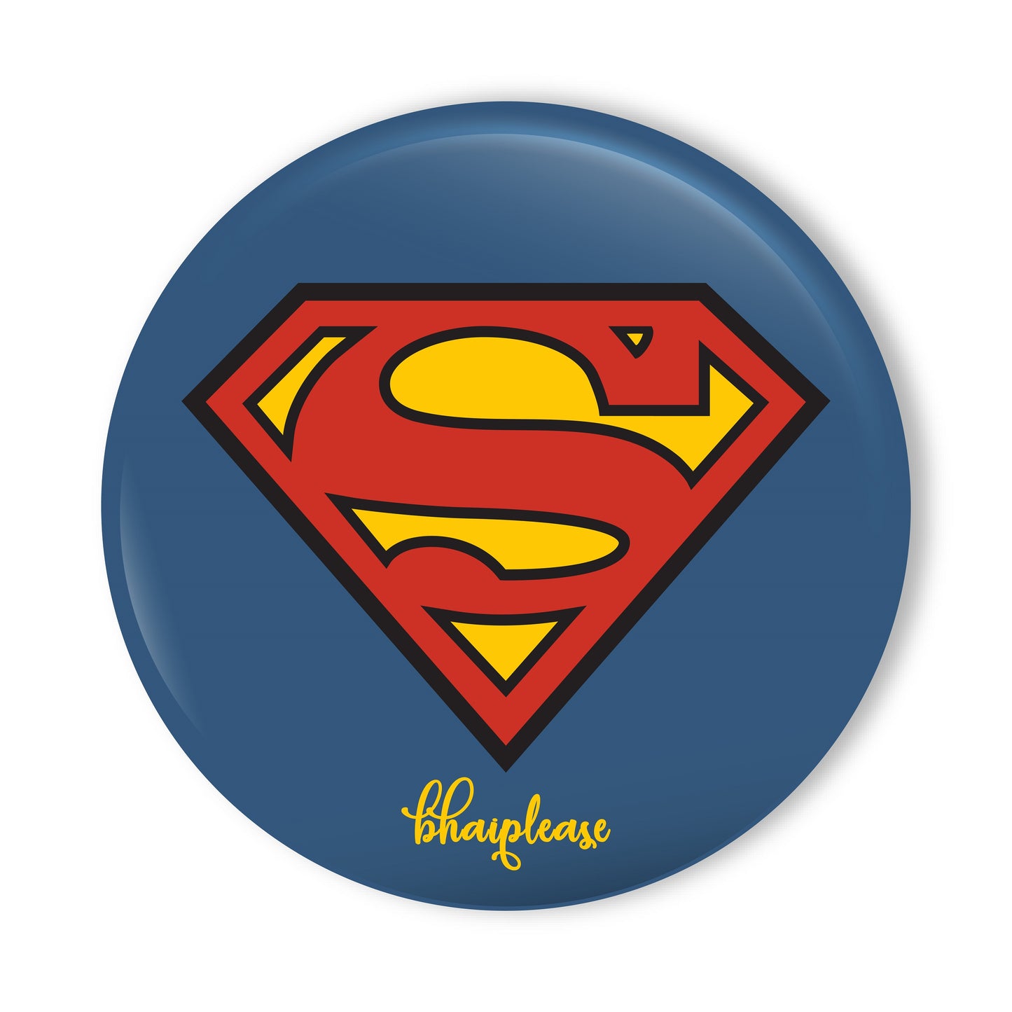 Superman Pin Badge