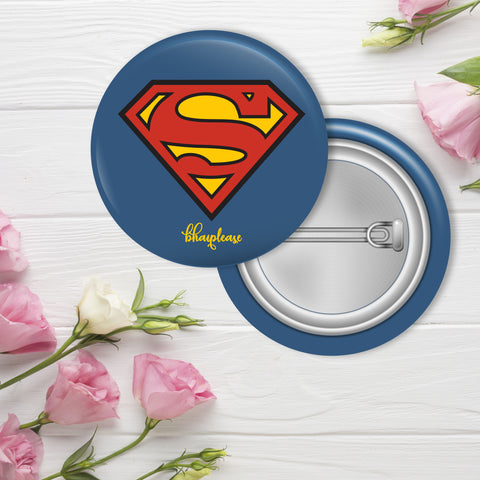 Superman Pin Badge