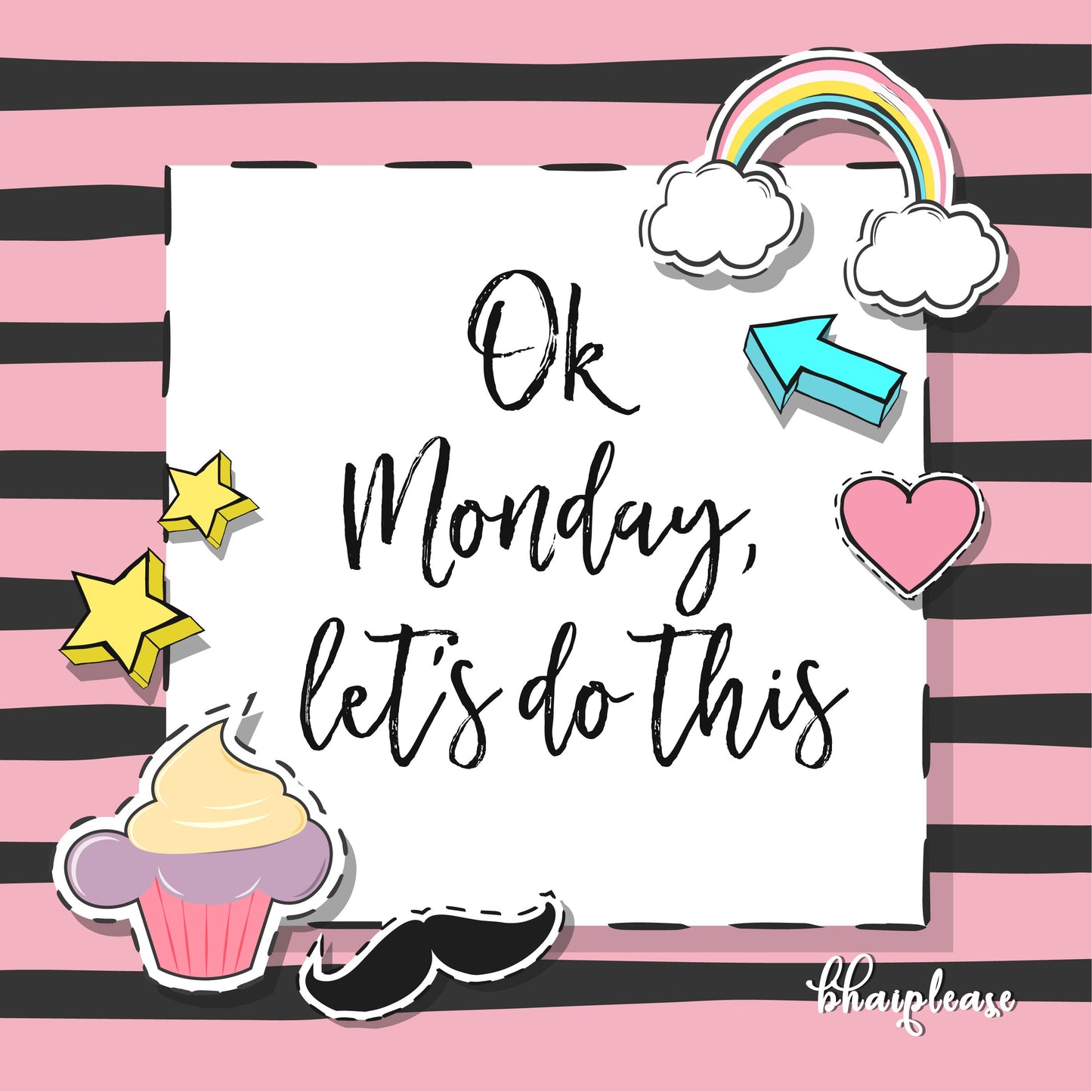 Ok Monday Wooden Coaster