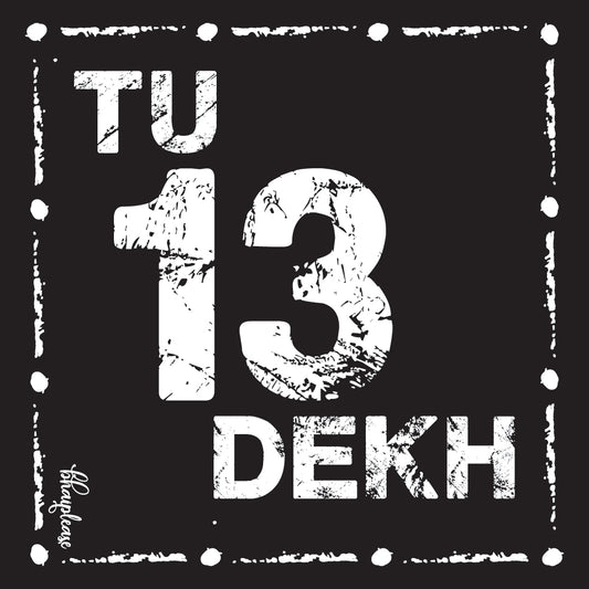 Tu 13 Dekh Wooden Coaster