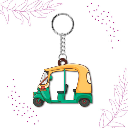 Auto Wooden Keychain