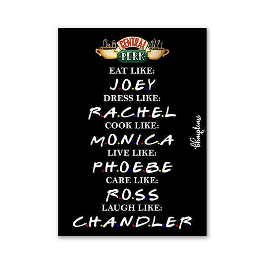 Friends TV Series Fridge Magnet | Central Perk