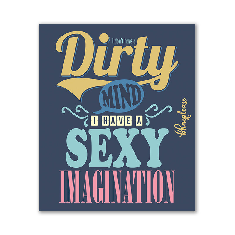 Sexy Imagination Quirky Fridge Magnet