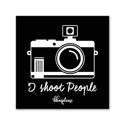 I Shoot People Photographer Fridge Magnet | Bhai Please