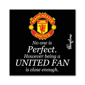 Manchester United Fan Wooden Fridge / Refrigerator Magnet