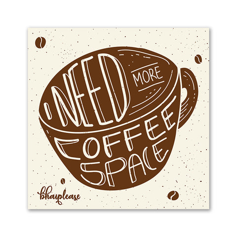 Need more Coffee Wooden Fridge / Refrigerator Magnet