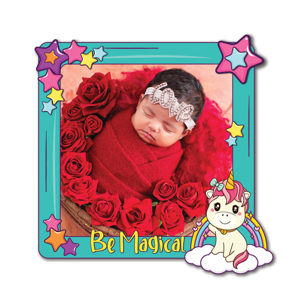 Unicorn Be Magical Personalized Fridge Magnet _ Girl