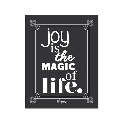 Joy Is the Magic of Life Fridge Magnet