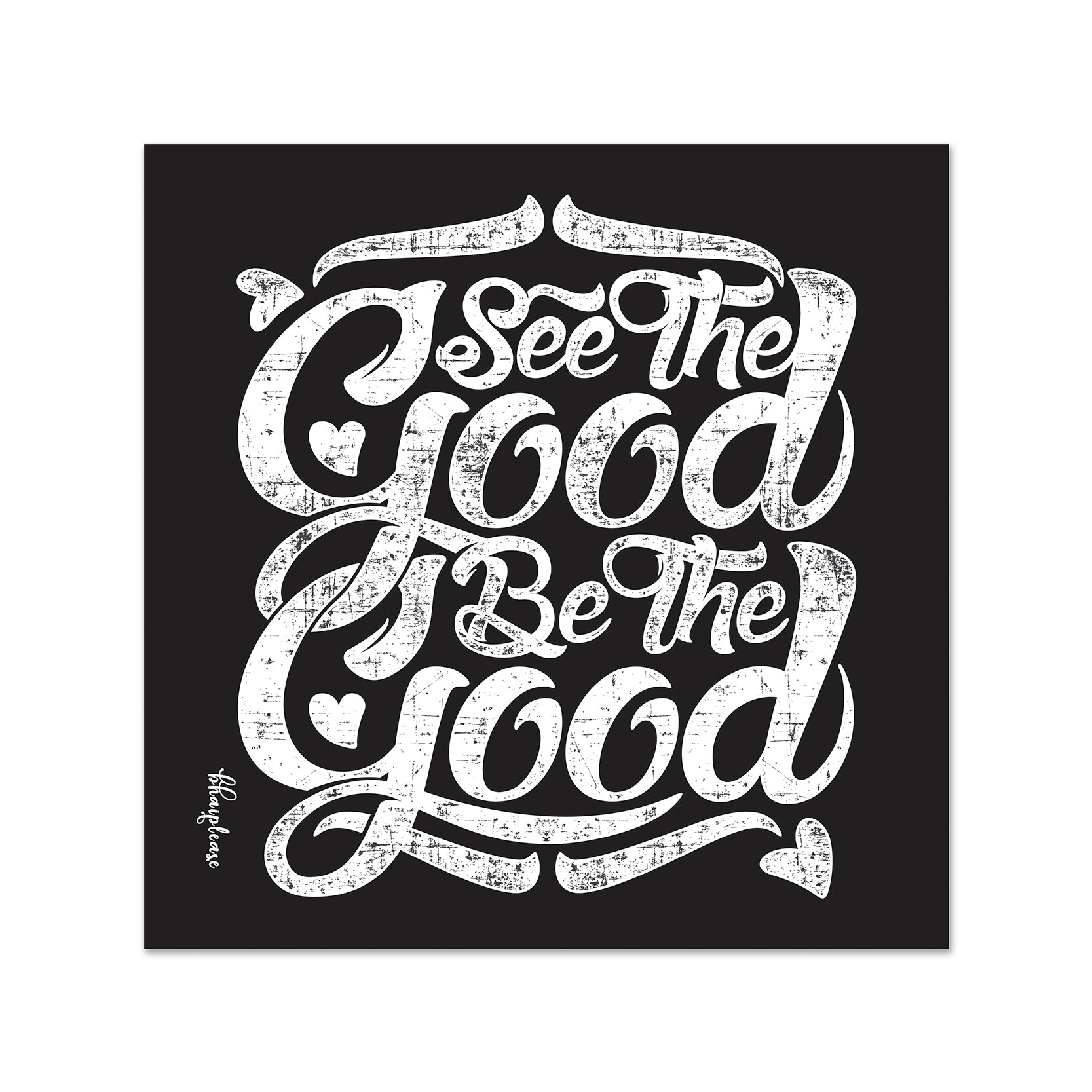 See the Good Be the Good Wooden Fridge / Refrigerator Magnet