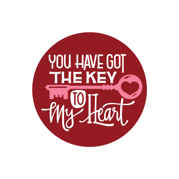 You Have Got The Key to My Heart Pop Socket Grip Holder