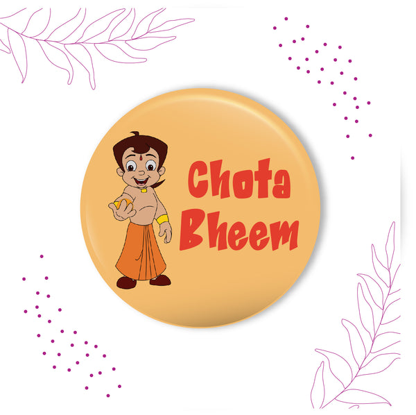 Chota Bheem Metal Rakhi with Fridge Magnet