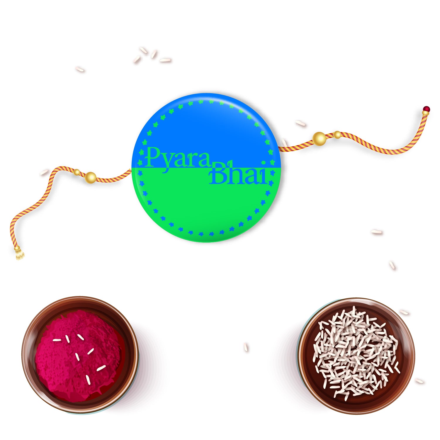 Heartfelt Raksha Bandhan gift – Pyara Bhai Rakhi with keepsake