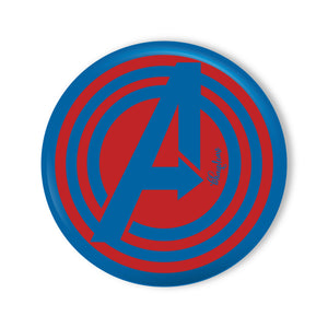 Avengers Round Fridge Magnet