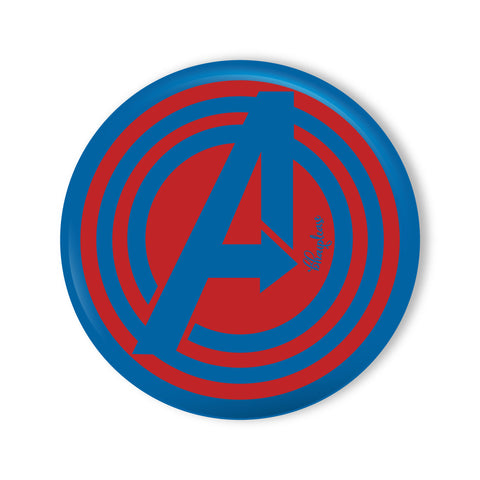 Avengers Round Fridge Magnet