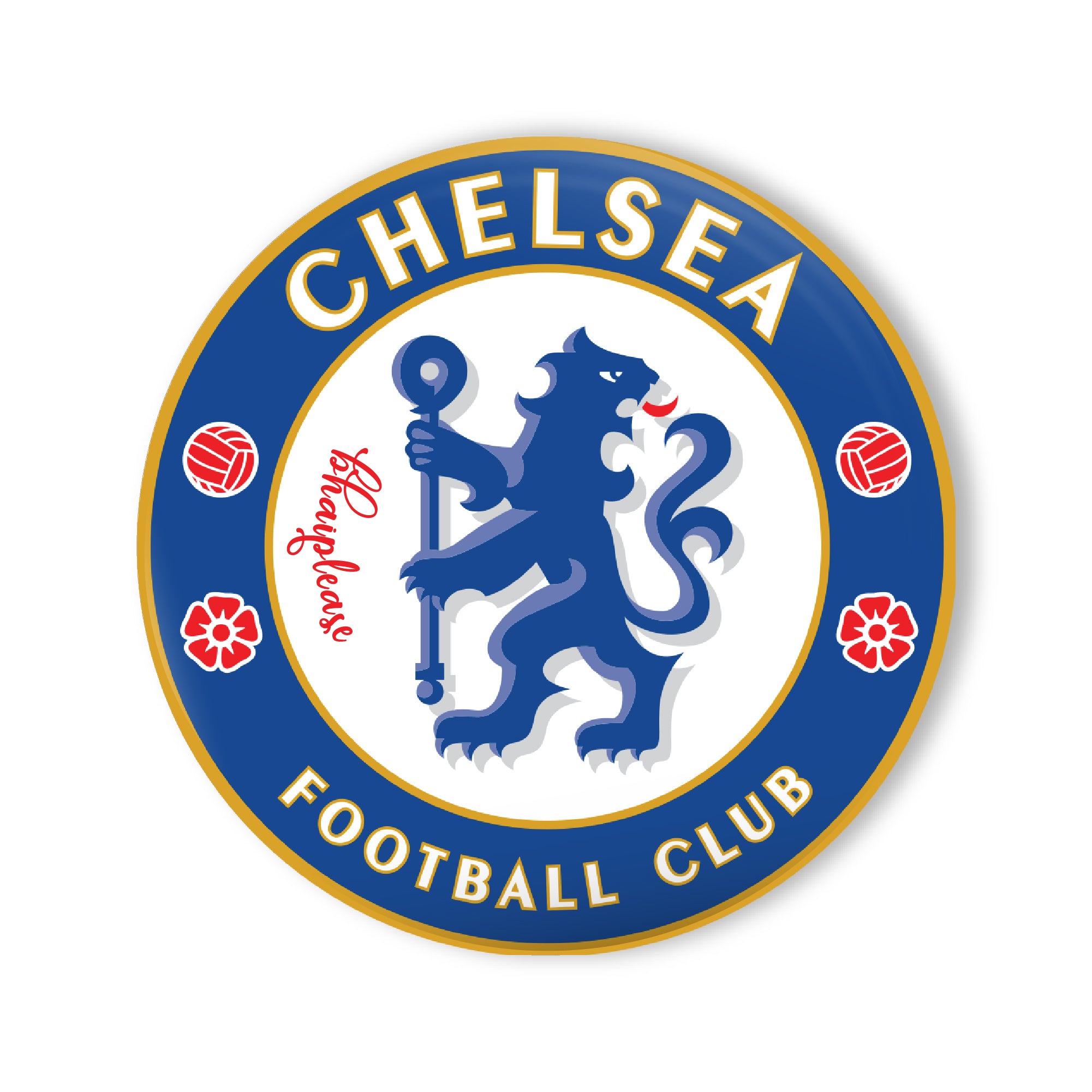 Chelsea Round Fridge magnet