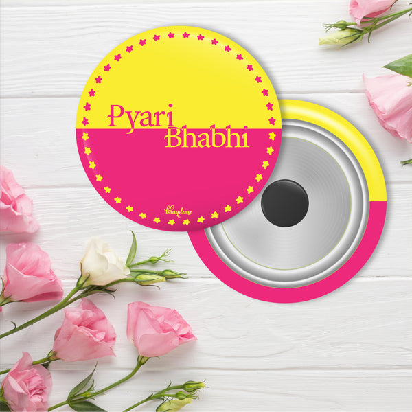 Pyari Bhabhi Round Fridge Magnet