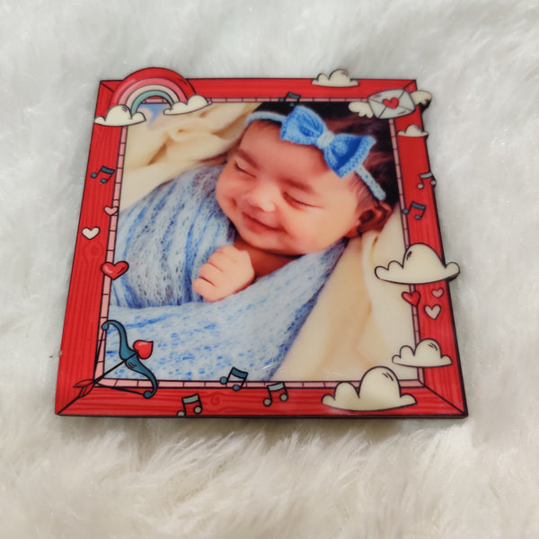 Rainbow & Cloud Personalized Fridge Magnet