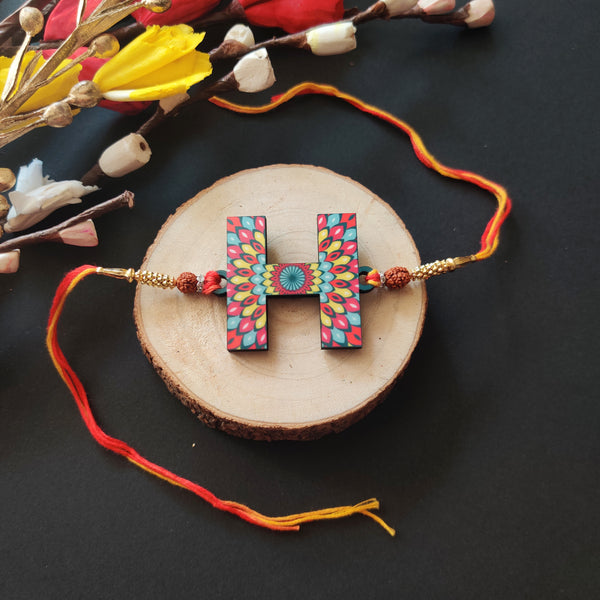 Alphabet H Name Letter Rakhi