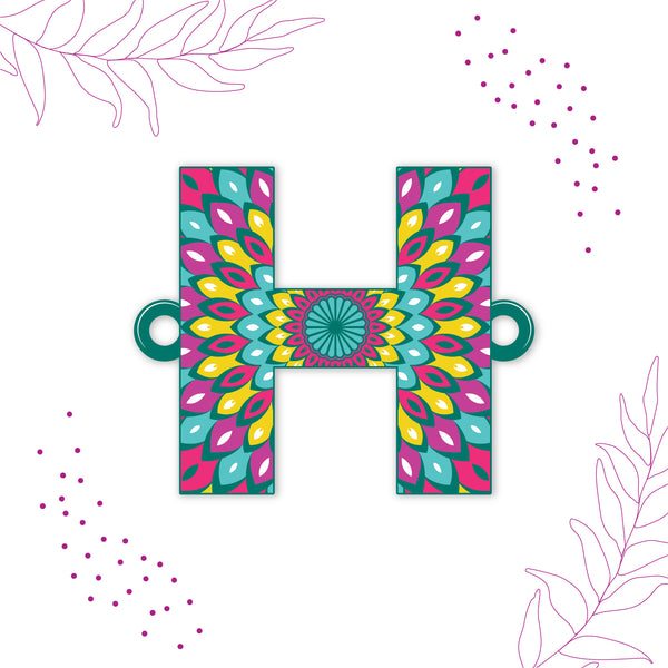 Alphabet H Name Letter Rakhi