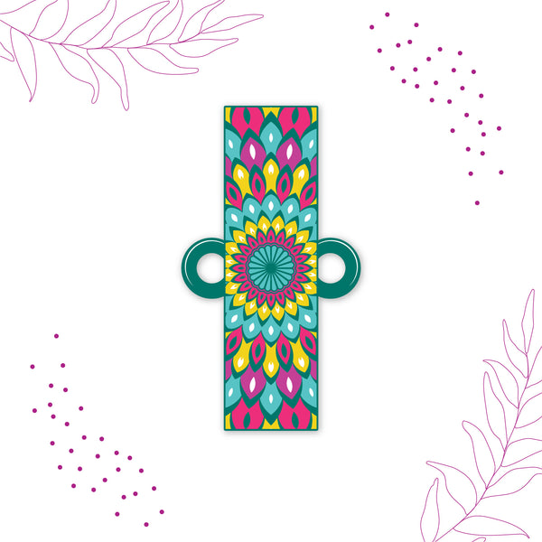 Alphabet I Wooden Rakhi