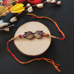 Cool Bro Wooden Rakhi for Brother , Bhaiya , Bhai , Boys