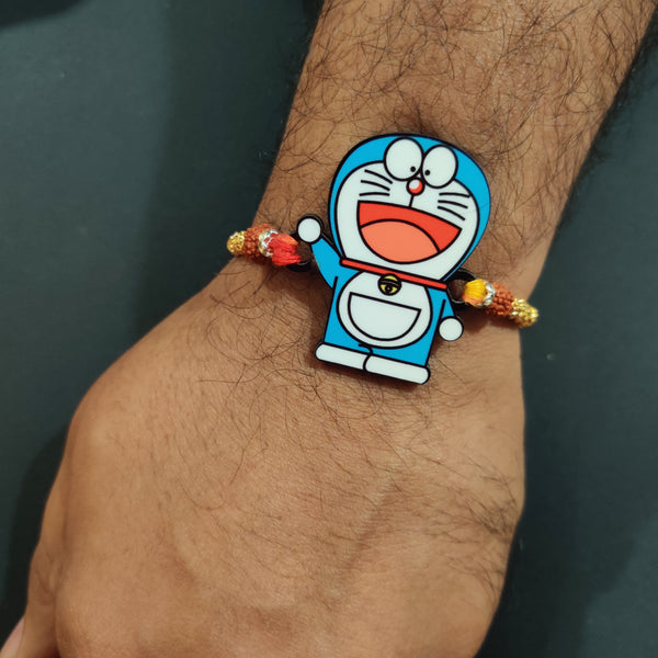 Doraemon Wooden Rakhi