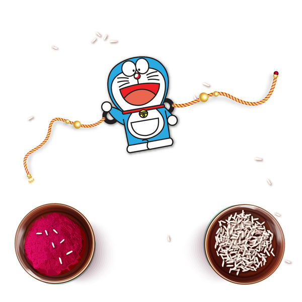 Doraemon Wooden Rakhi