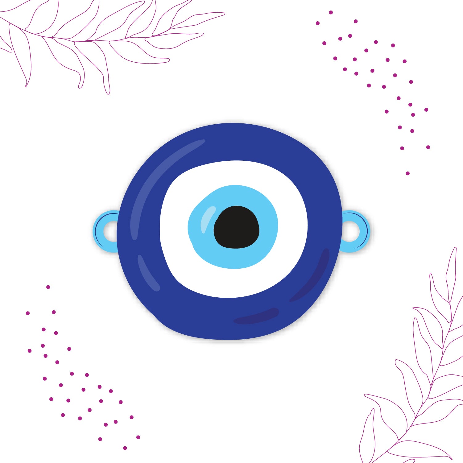 Rakhi for brother to ward off negativity – Evil Eye and Rudraksha 
