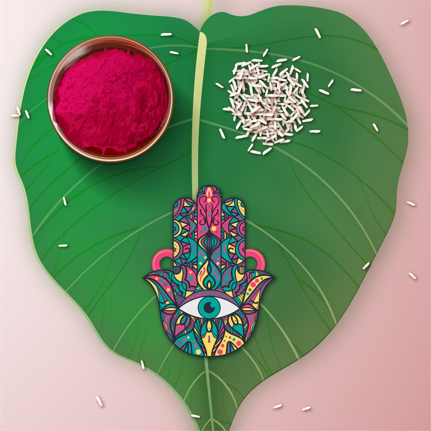 Hamsa Rakhi for bhai – spiritual and stylish Rakhi