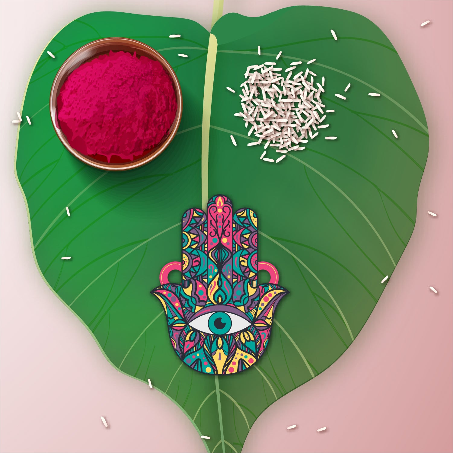 Hamsa Rakhi for bhai – spiritual and stylish Rakhi