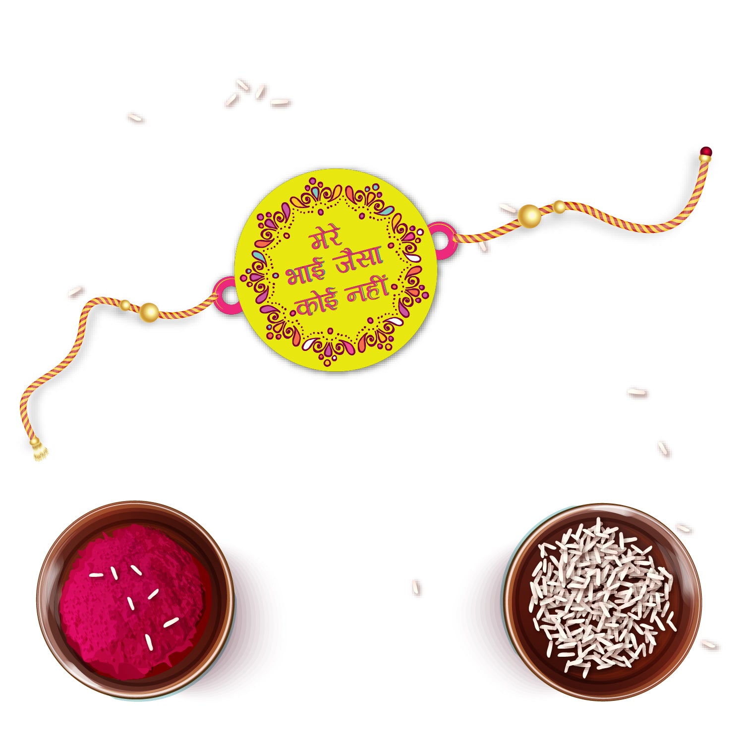 Raksha Bandhan 2025 Rakhi with heartfelt message and blessings