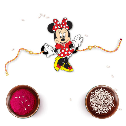 Minnie Wooden Rakhi/Lumba