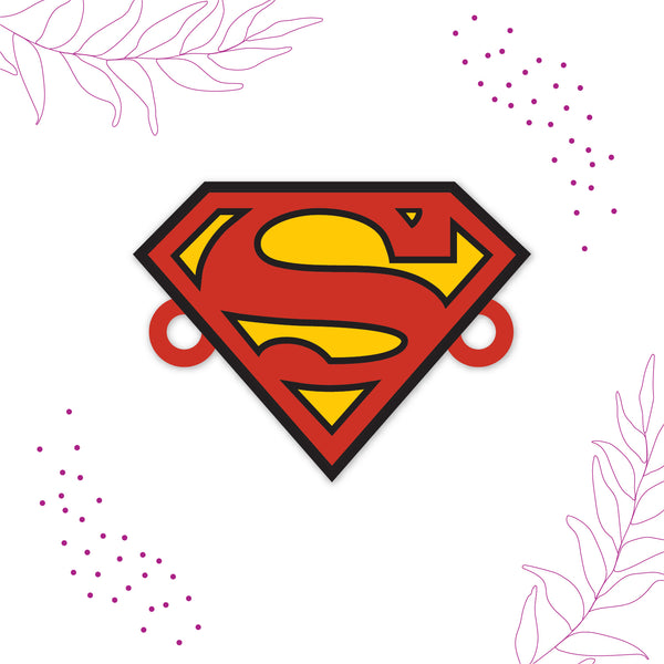 Superman Wooden Rakhi