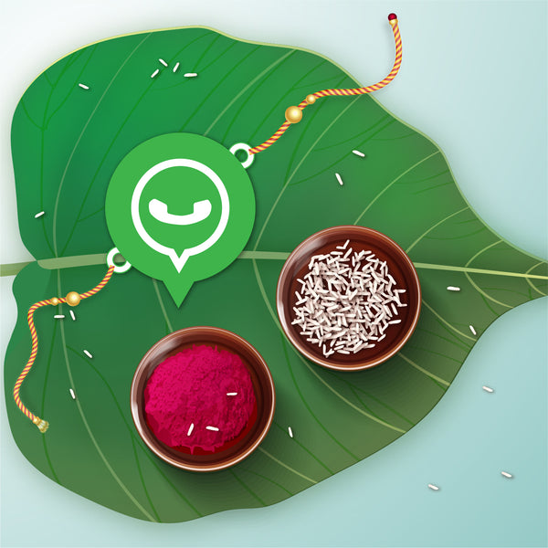Whatsapp Chat Wala Bhai Wooden Rakhi