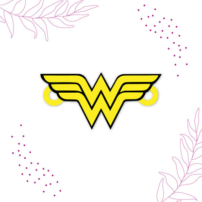 Wonder Woman Wooden Rakhi/Lumba