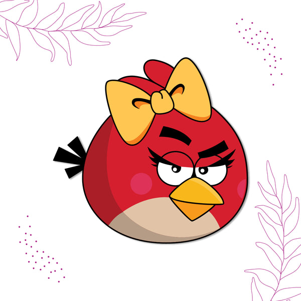 Angry Bird Wooden Fridge Magnet