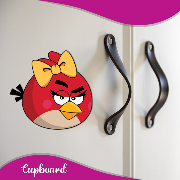 Angry Bird Wooden Fridge Magnet