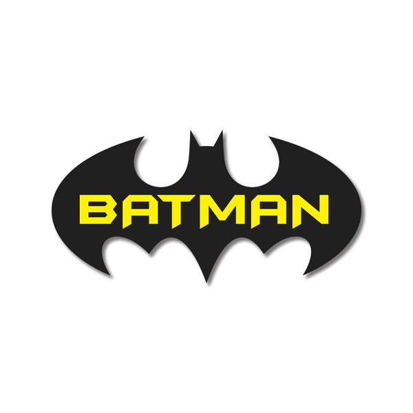 Batman Logo Wooden Fridge / Refrigerator Magnet