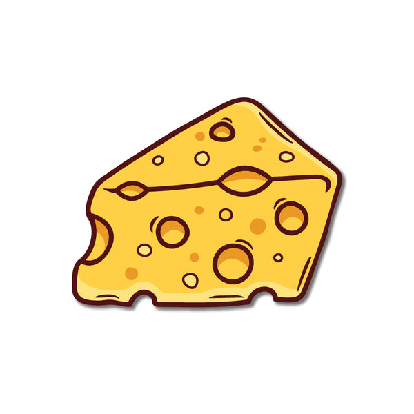 Cheese Wooden Fridge Magnet