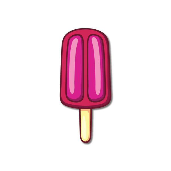 Icecream (Pink) Wooden Fridge / Refrigerator Magnet